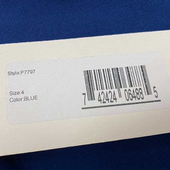 SUNO Royal Blue Cut-Out Knee Length Dress - NWT - Picture 4 of 8